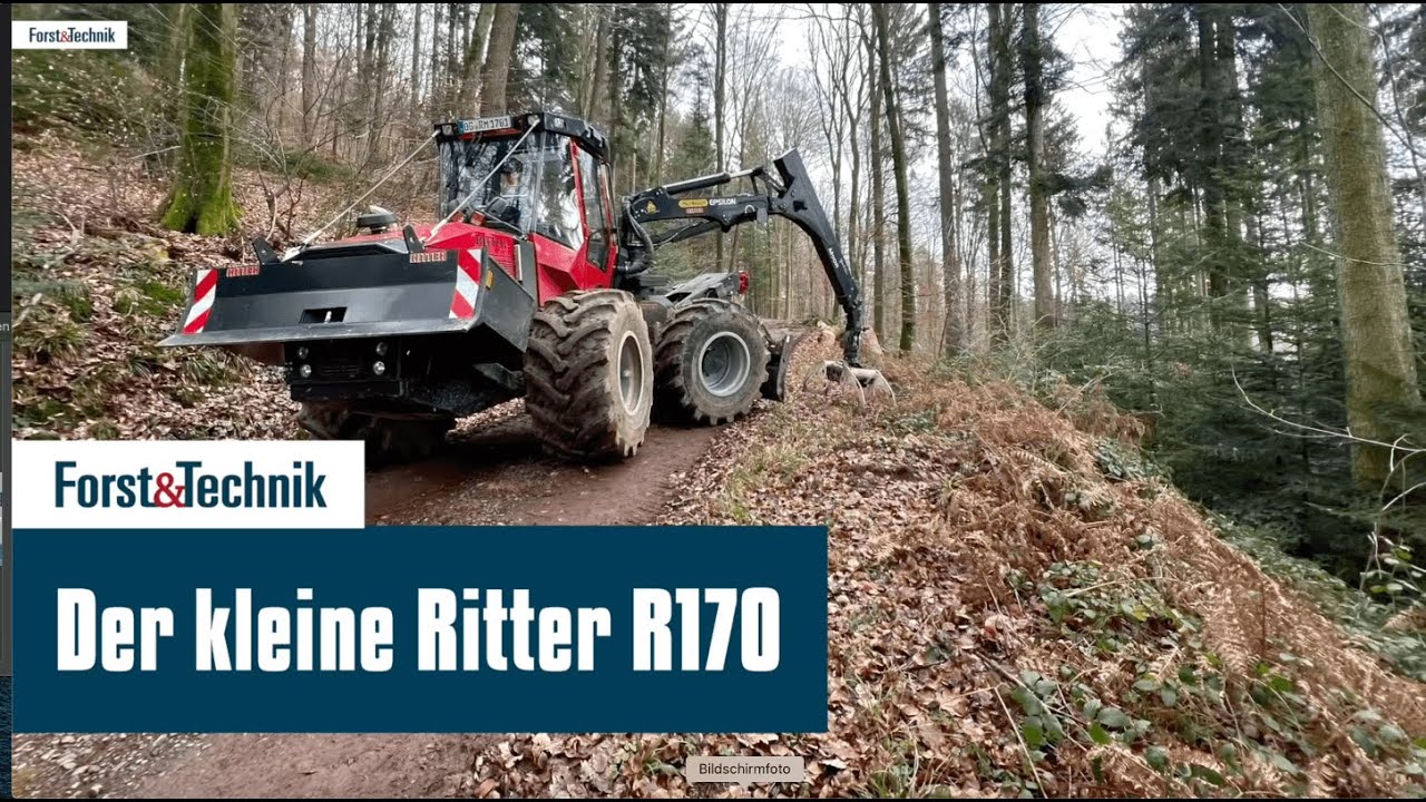 Der Forstspezialschlepper Ritter R170