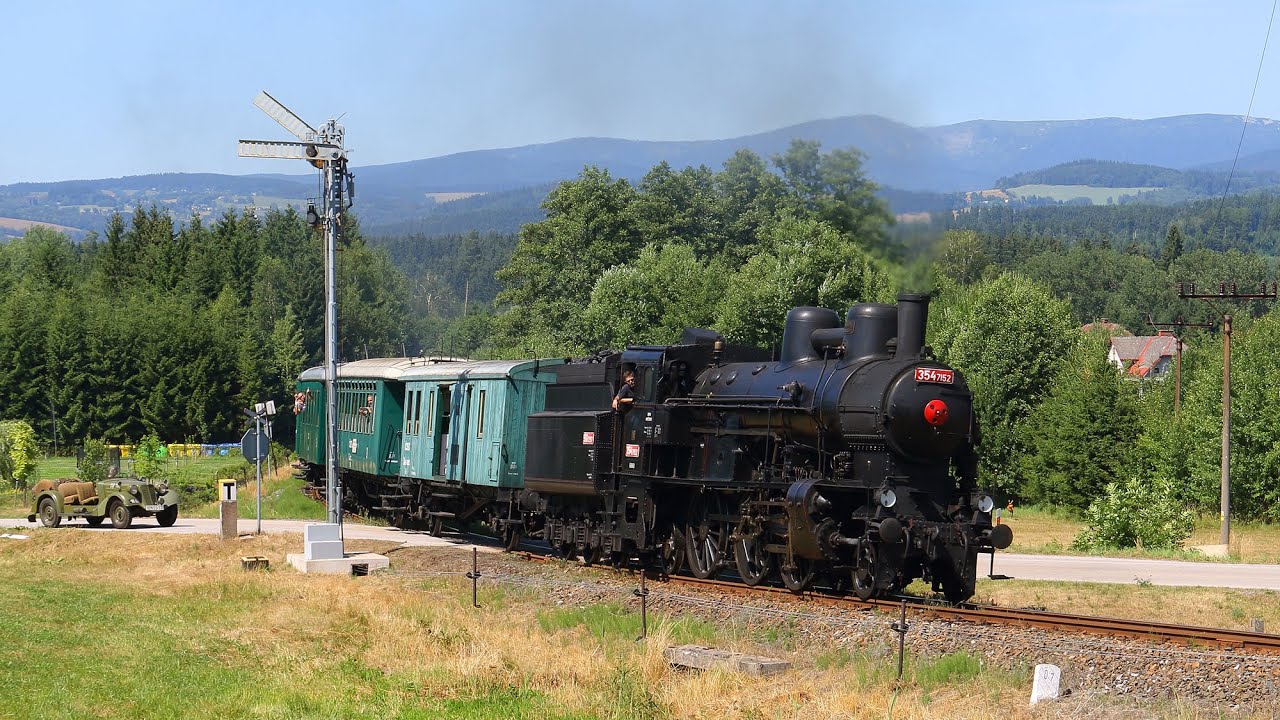 První krkonošský parní víkend s 354.7152, 15. a 16.7.2023