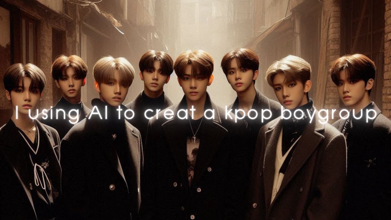 I tried using AI to create my own kpop boy group