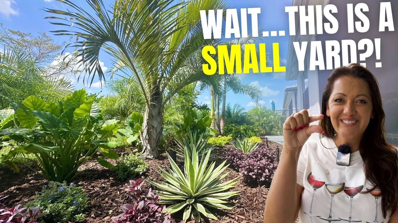 CREATE Your Dream TROPICAL Oasis in a Tiny Yard Step by Step Guide