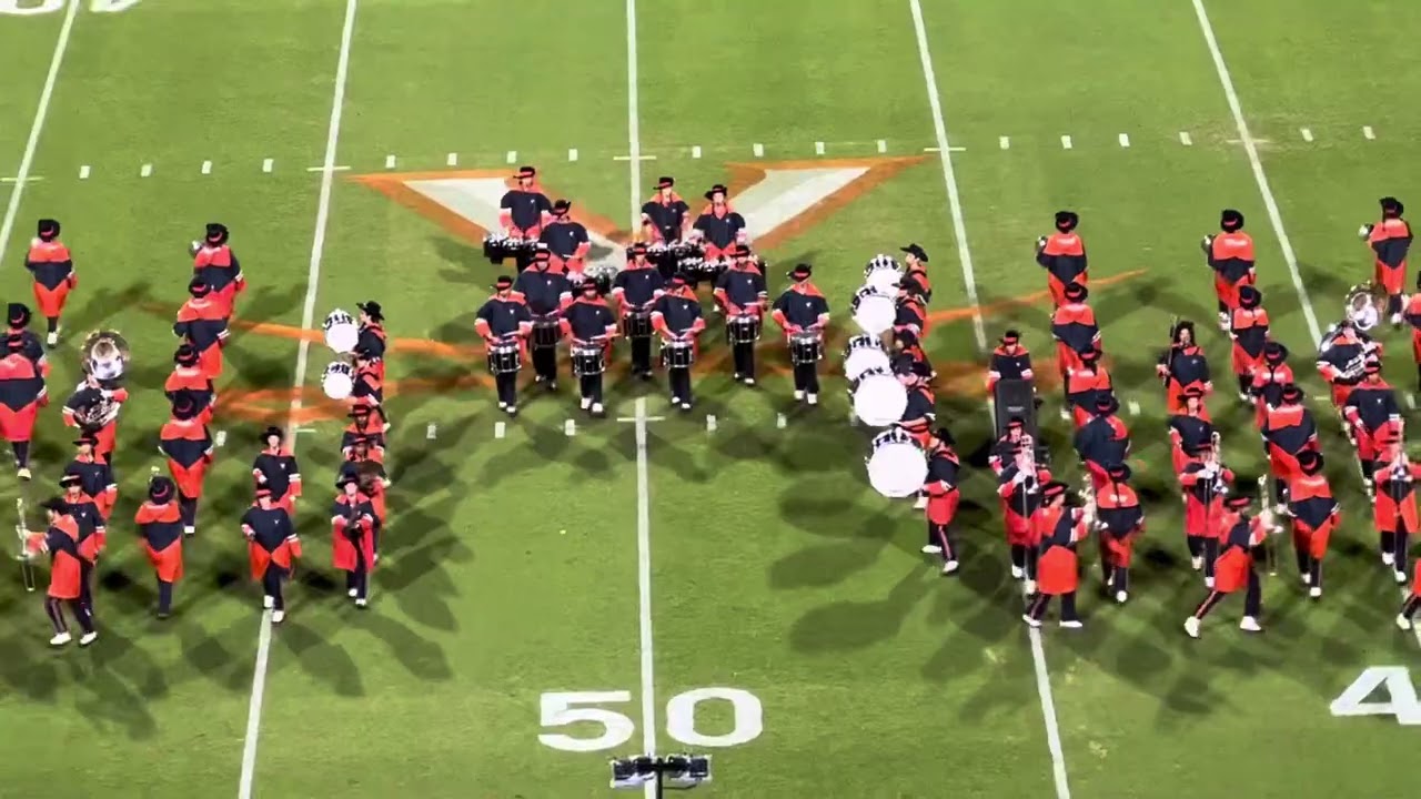 UVA Marching Band Halftime Show 9-22-2023