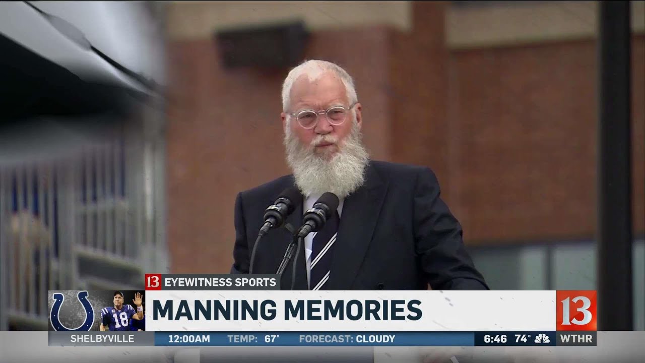 David Letterman speech