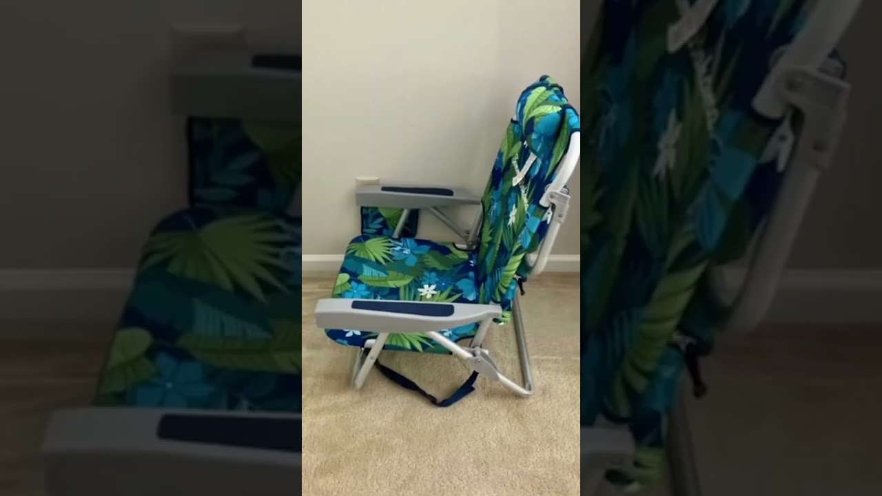Tommy Bahama 5-Position Classic Lay Flat Folding Backpack Chair Review