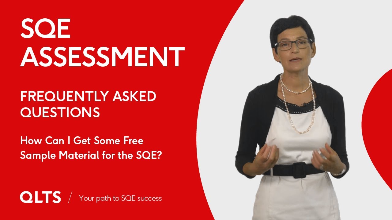 Can I get some free sample material for the SQE?