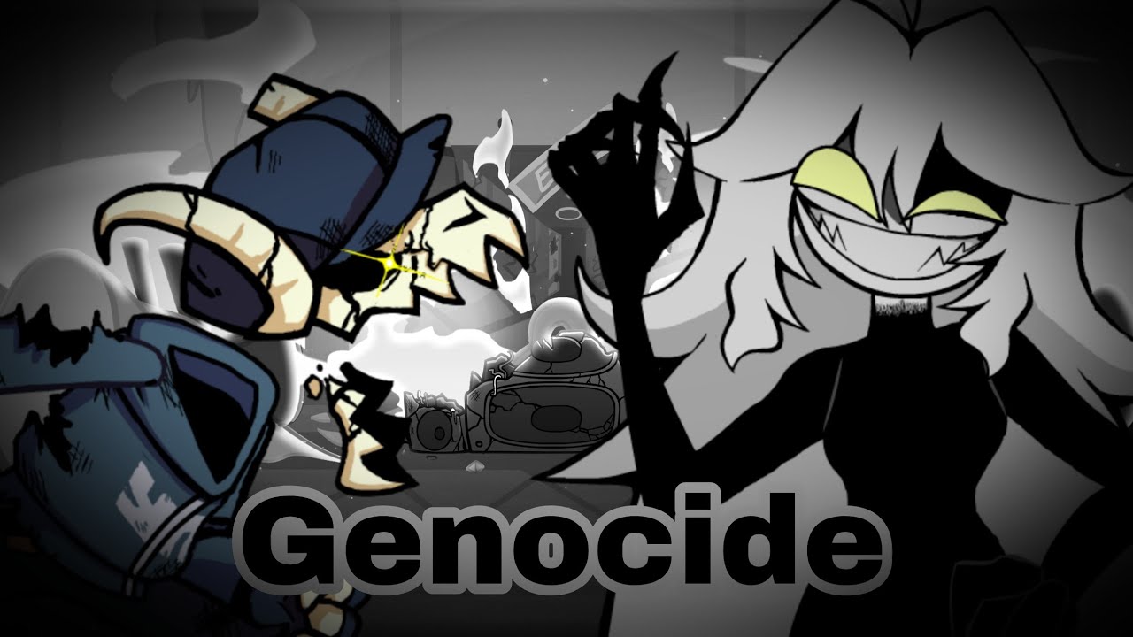 Friday Night Funkin'Tabi VS Trollge GF Sing Genocide