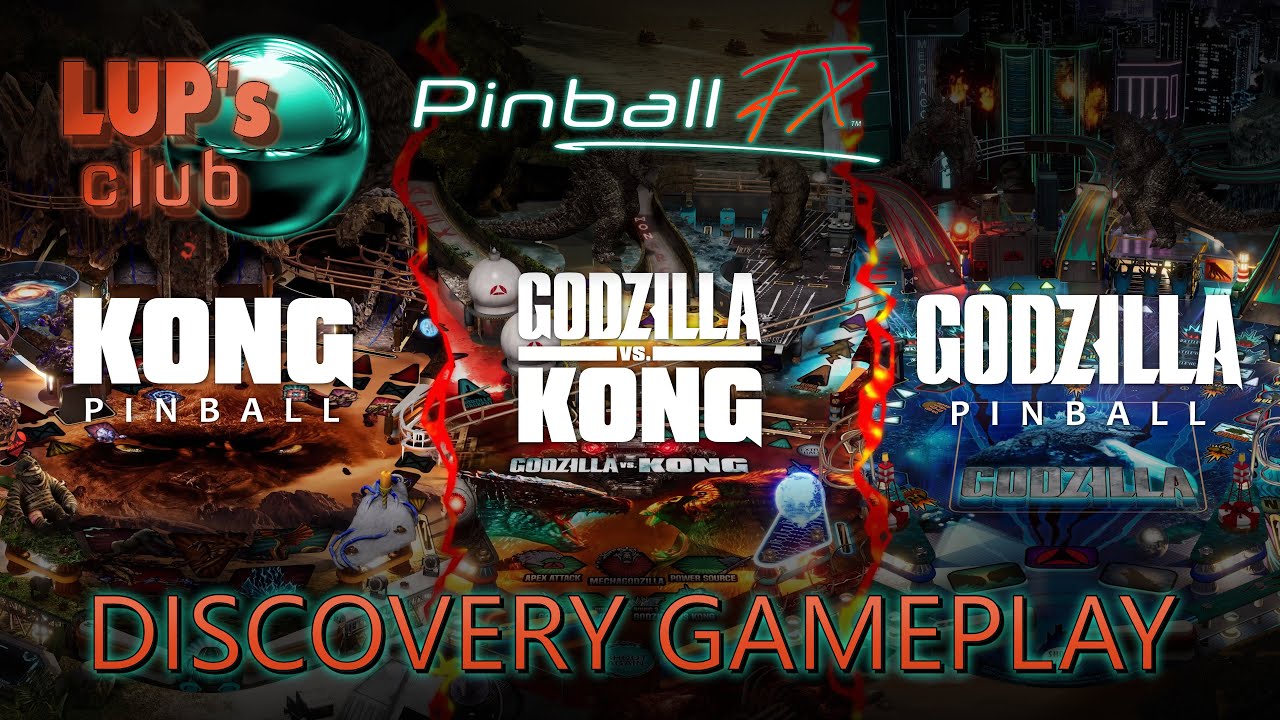 Pinball FX 🟠 Legendary Pinball: Godzilla vs. Kong Pinball Pack ► Discovery Gameplay