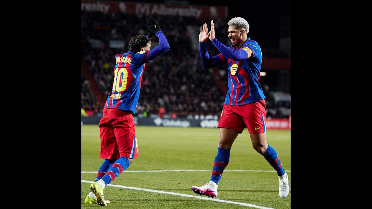Los goles de Carrusel | Los goles del Albacete 1-2 FC Barcelona | Los de Flick, a semifinales con...