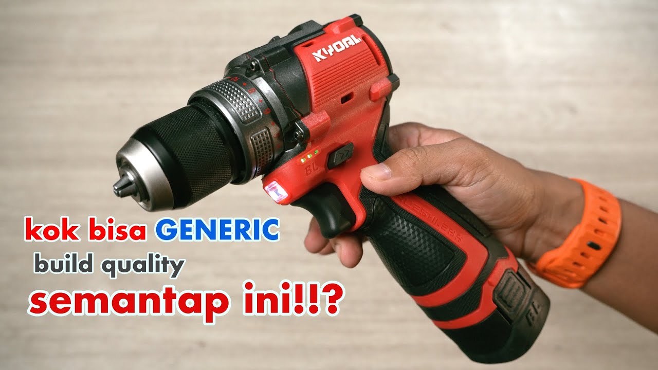 Apakah beneran generic terbaik?? - KYOAL KY1601 CORDLESS BRUSHLESS DRILL 16V
