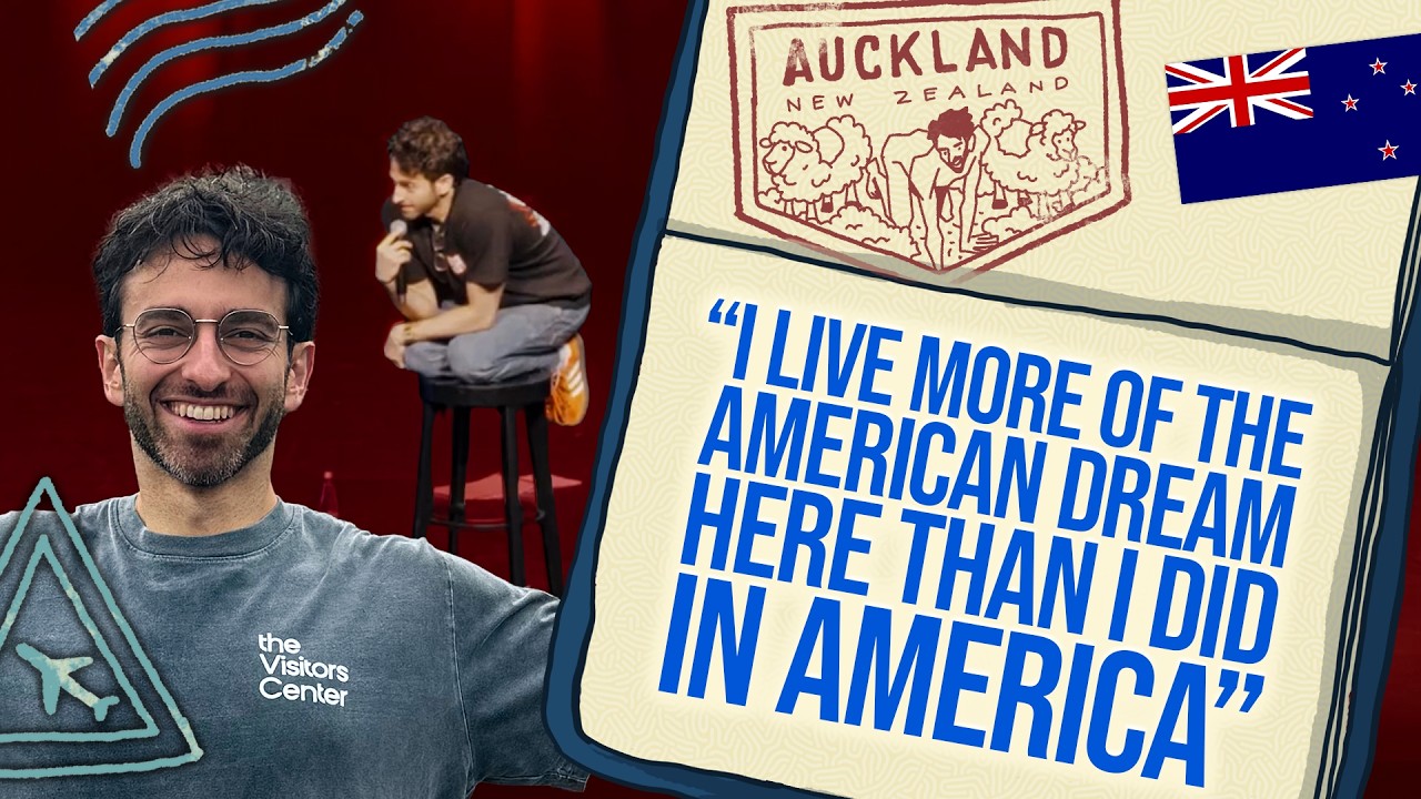 New Zealand Jokes and Crowd Work | Gianmarco Soresi | Stand Up Comedy