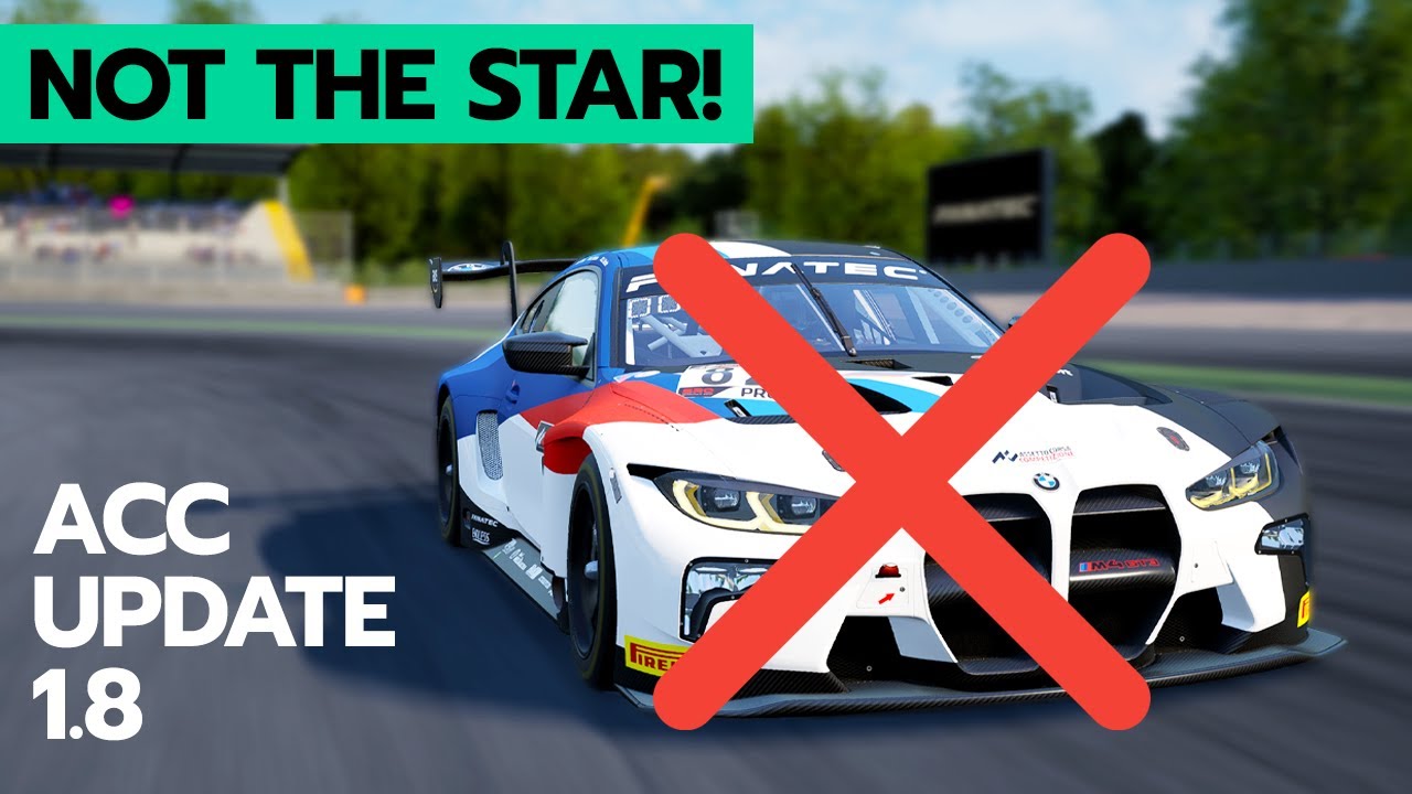 Why the BMW M4 GT3 is NOT the star of ACC v1.8