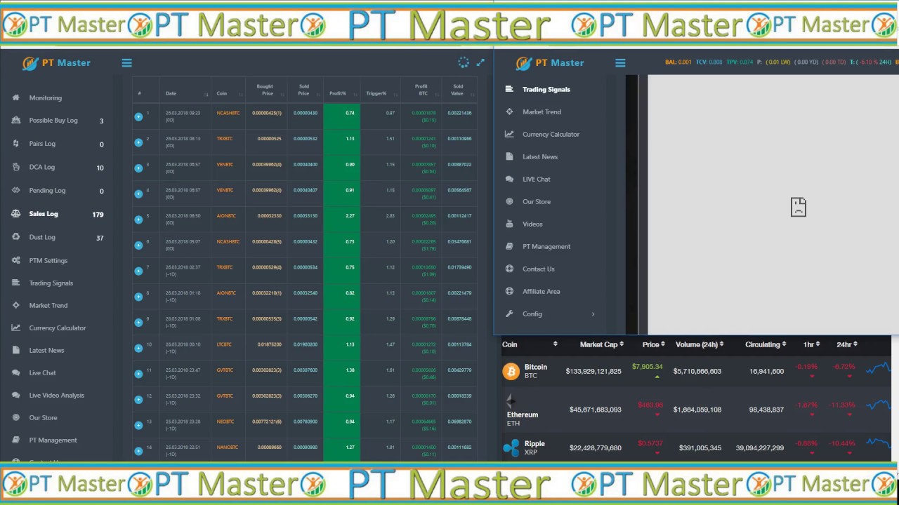 PROFIT TRAILER MASTER - The new Profit Trailer add-on !!!