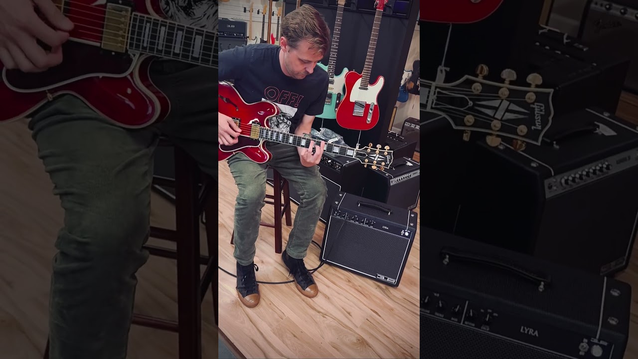 LYRA is more than a classic amp reborn, it's two classic amps elegantly merged into one...