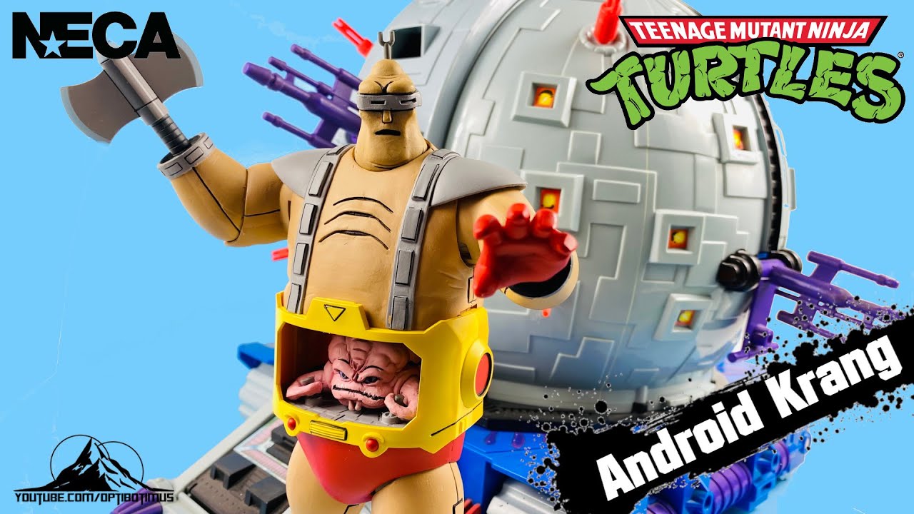 NECA TOYS Teenage Mutant Ninja Turtles ANDROID KRANG Video Review