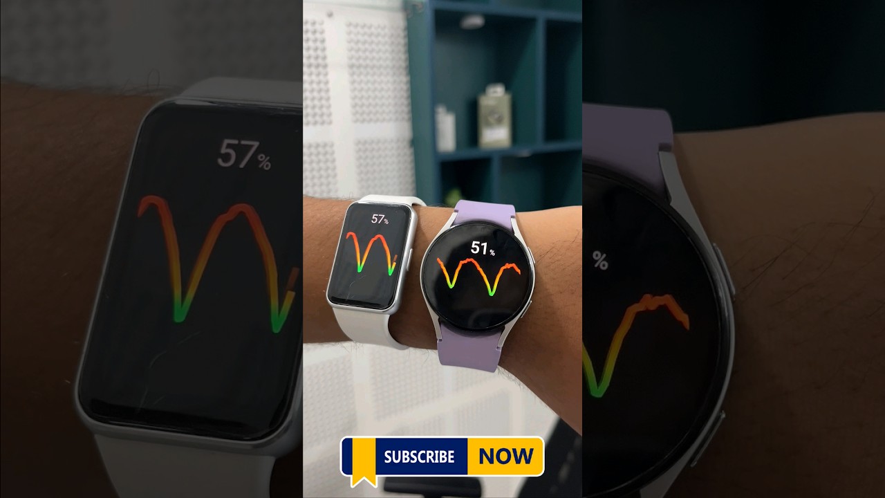 Samsung Galaxy Fit 3 Vs Galaxy Watch 5 Stress Test 🤯 #shorts #viral