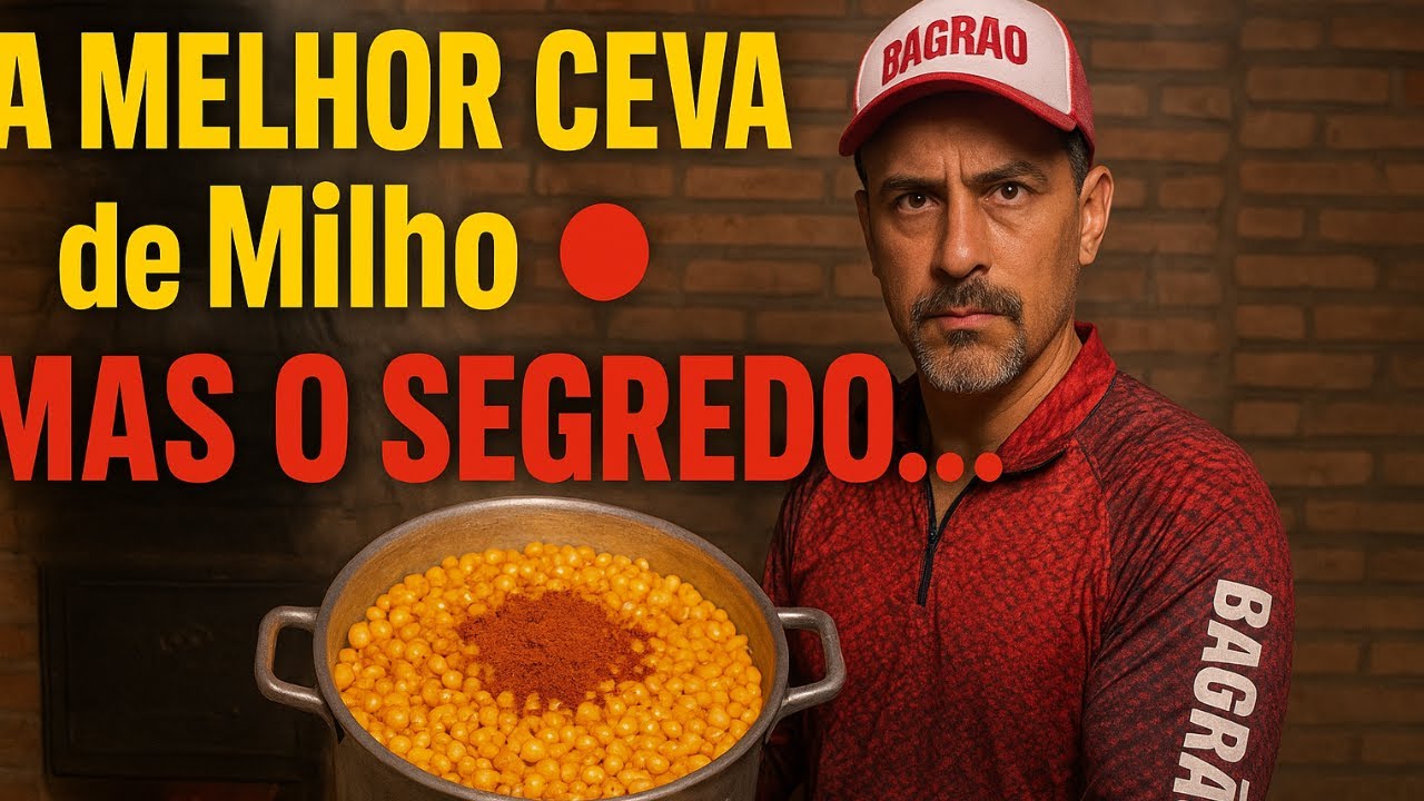 🎣 👉 “A MELHOR CEVA DE MILHO + SEGREDO 🔴”BAGRÃO FISHING – Brazilian Rivers | passo á passo! tutorial*