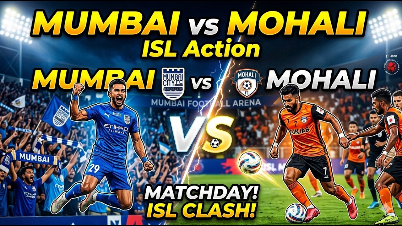 🏆 MUMBAI vs MOHALI | The Ultimate Clash! | Football 2026 Gameplay ⚽🔥 #fifa #sports 