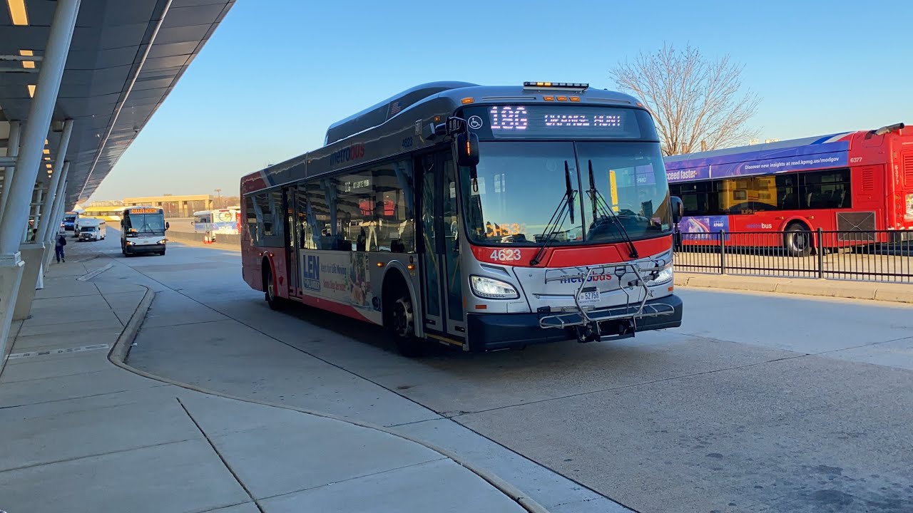 WMATA 2022 New Flyer Xcelsior XD40 4623 on Route 18G Full Ride