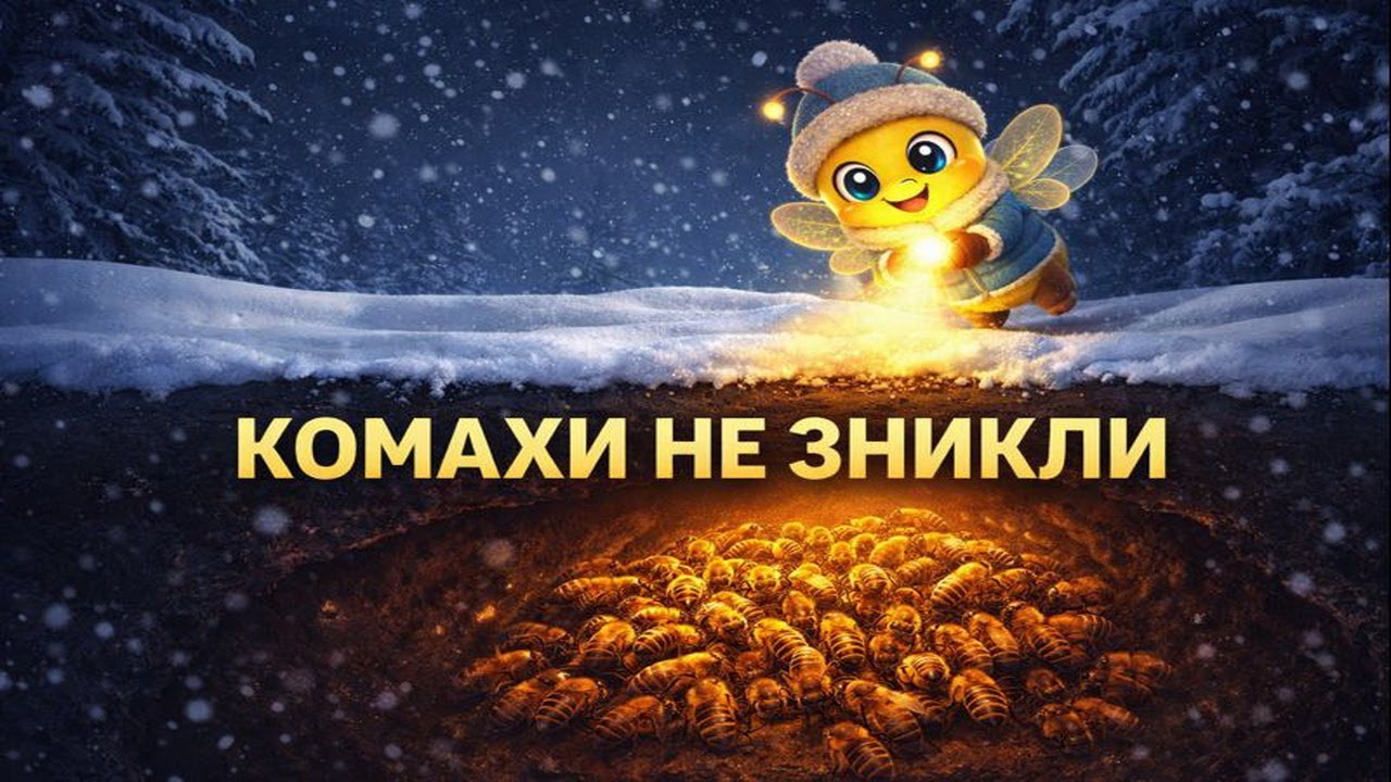 Комахи взимку ❄️ Таємне життя під снігом