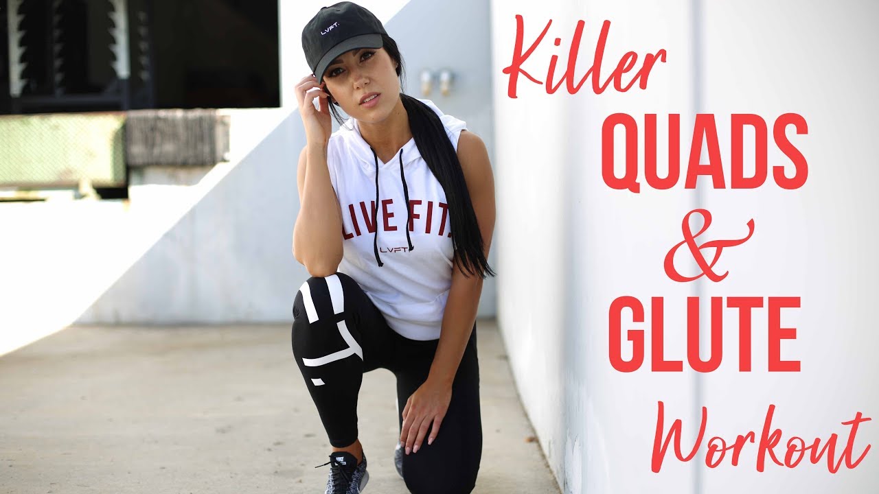 KILLER QUADS & GLUTE Workout (Do Not Underestimate This)