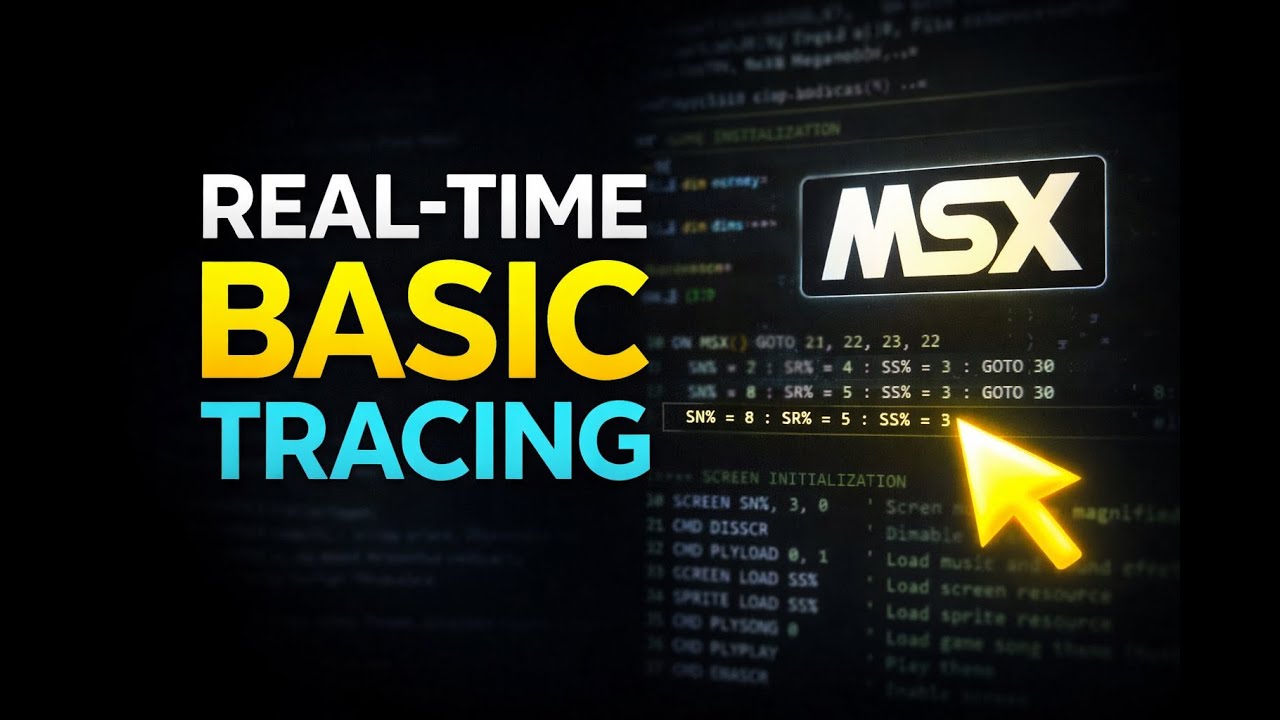 Real-Time MSX MegaROM BASIC Tracing.