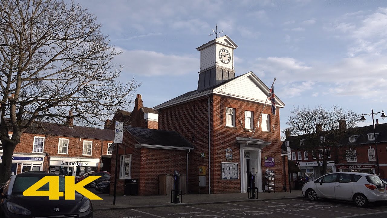 Potton Walk: Town Centre【4K】