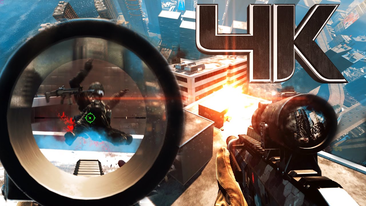 4K Ultra Quality - Battlefield 4 (NO HUD) gameplay