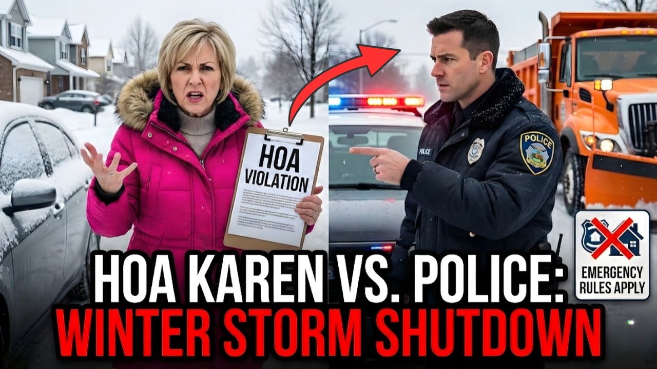 HOA Karen Tried Enforcing HOA Rules During a Winter Storm &mdash; Emergency Officials Shut Her Down
