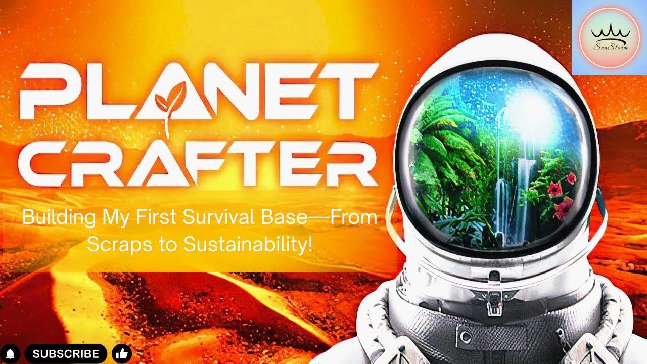 Planet Crafter Survival | Building My First Base: From Scraps to Sustainability