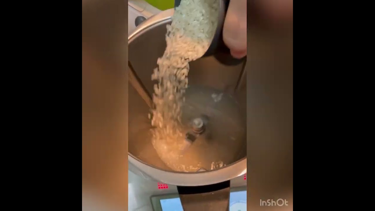 Pucherito con arroz cocinado en mi thermomix 6 #tm6 fácil y rápido