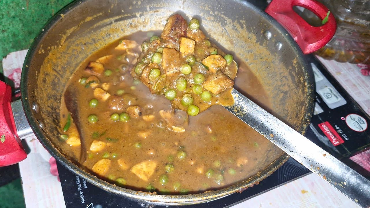 Tasty matar paneer ki sabji recipe 😋 👌 