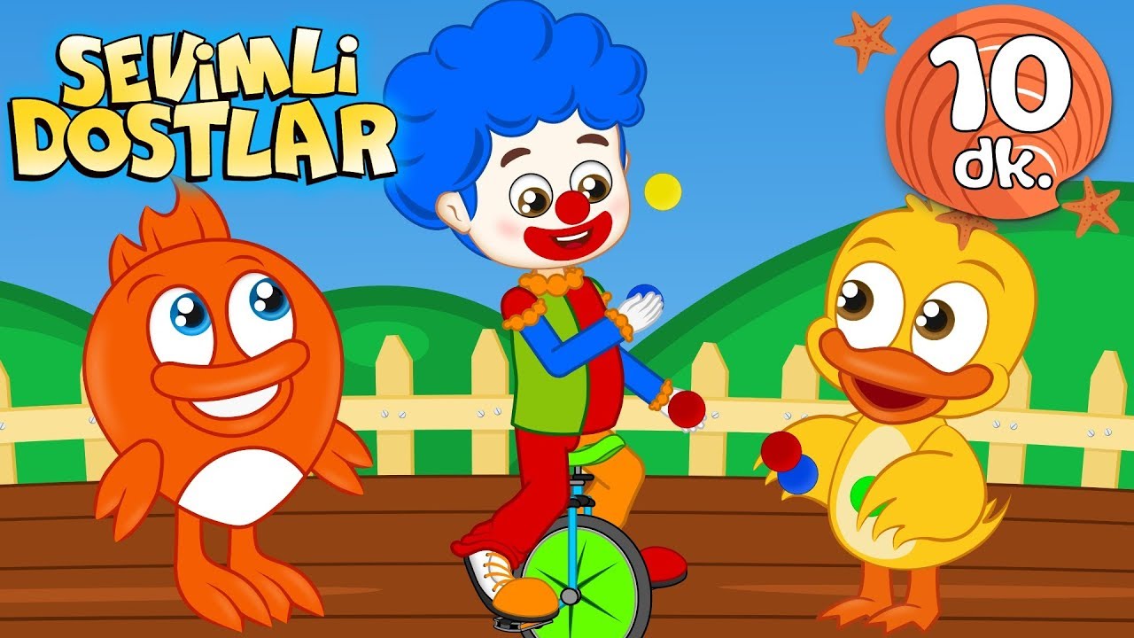 Sevimli Dostlar Bebek Şarkıları 2019 | Palya&ccedil;o 🤡 Adisebaba Kids Songs and Nursery Rhymes