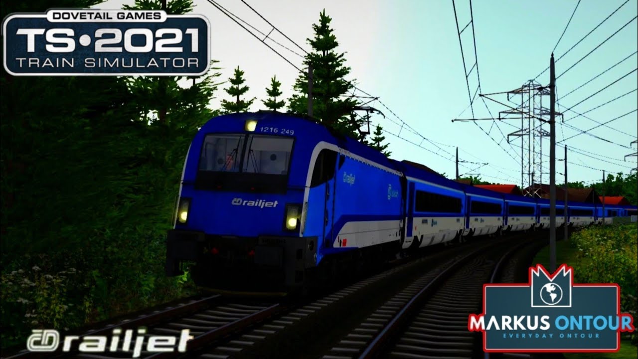 Train Simulator 2021 #76 / ÖBB & CD 1216 / Bruck a. d. Mur - Maribor / RJ72 nach Praha hl. n.