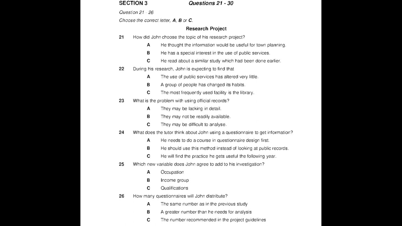 IELTS LISTENING REAL TEST 1 3