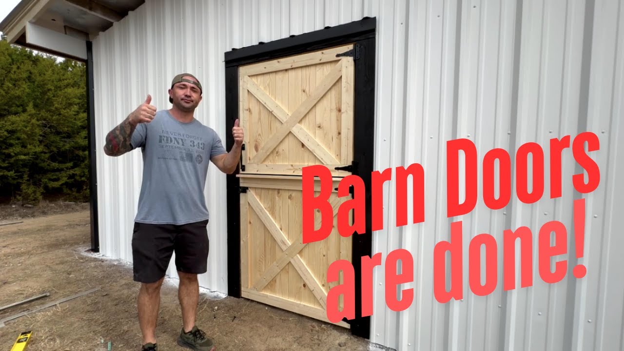 We made our own Dutch Barn Doors! #3
