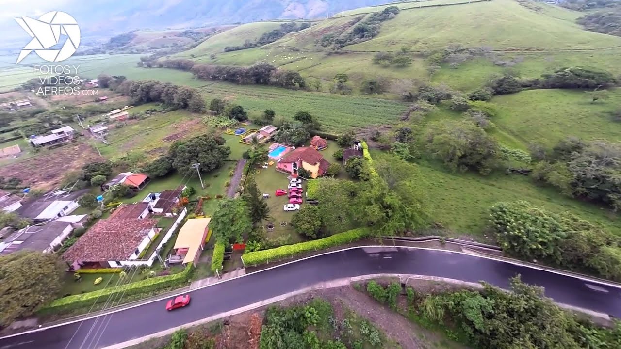 Video a&eacute;reo Finca de recreo El Zarcillo - Tienda Nueva - Pamira