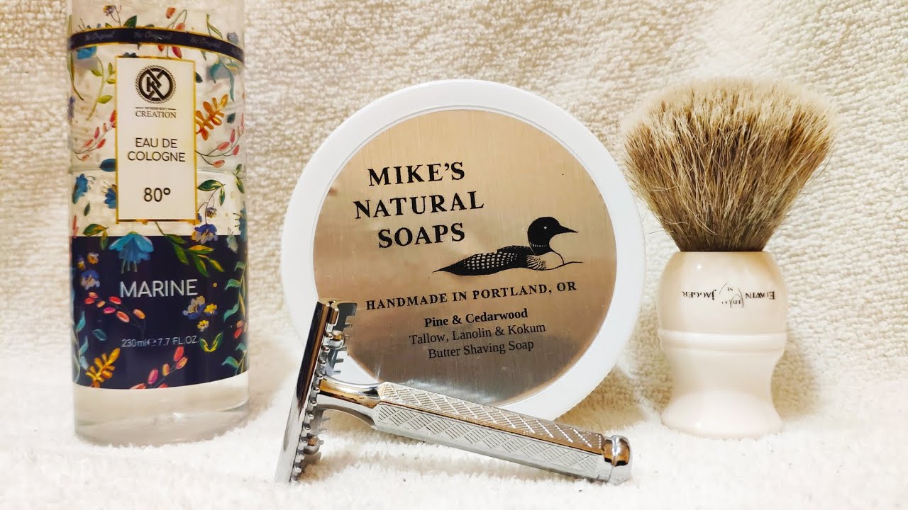 Бритьё №244 - Merkur 41c, Mike's soap, Edwin Jagger