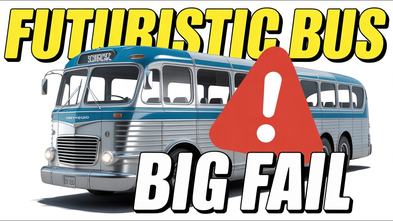 Greyhound's Futuristic Bus Flop Reveals Industry's Dark Secret