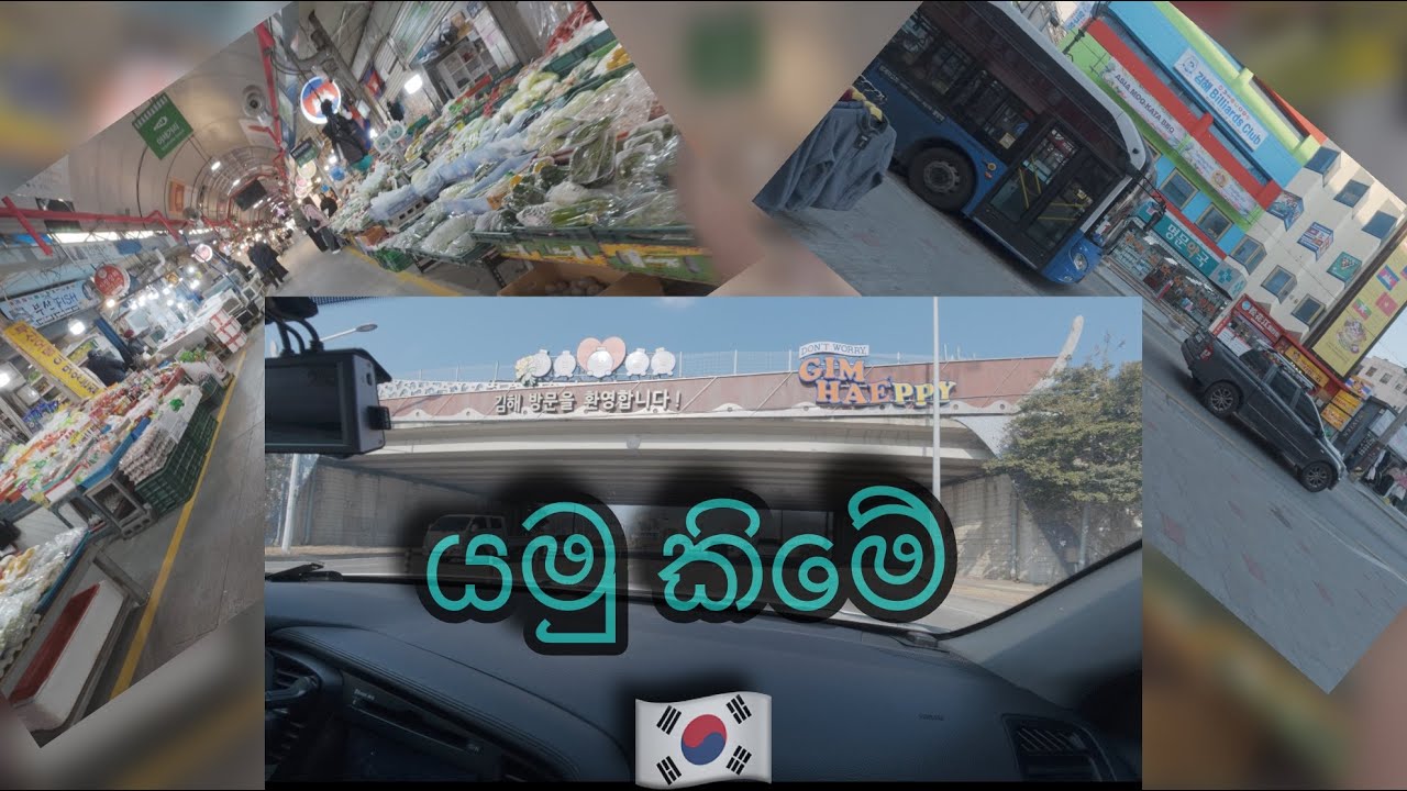 යමු කිමෙ 🇱🇰🇰🇷 #travel #southkorea #gimhae #srilanka 