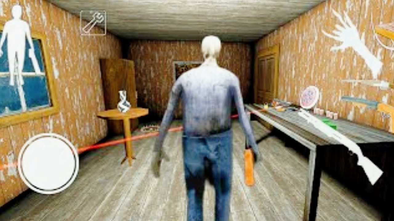 PLAYING AS GRANDPA IN GRANNY CHAPTER 1 DOOR ESCAPE 
