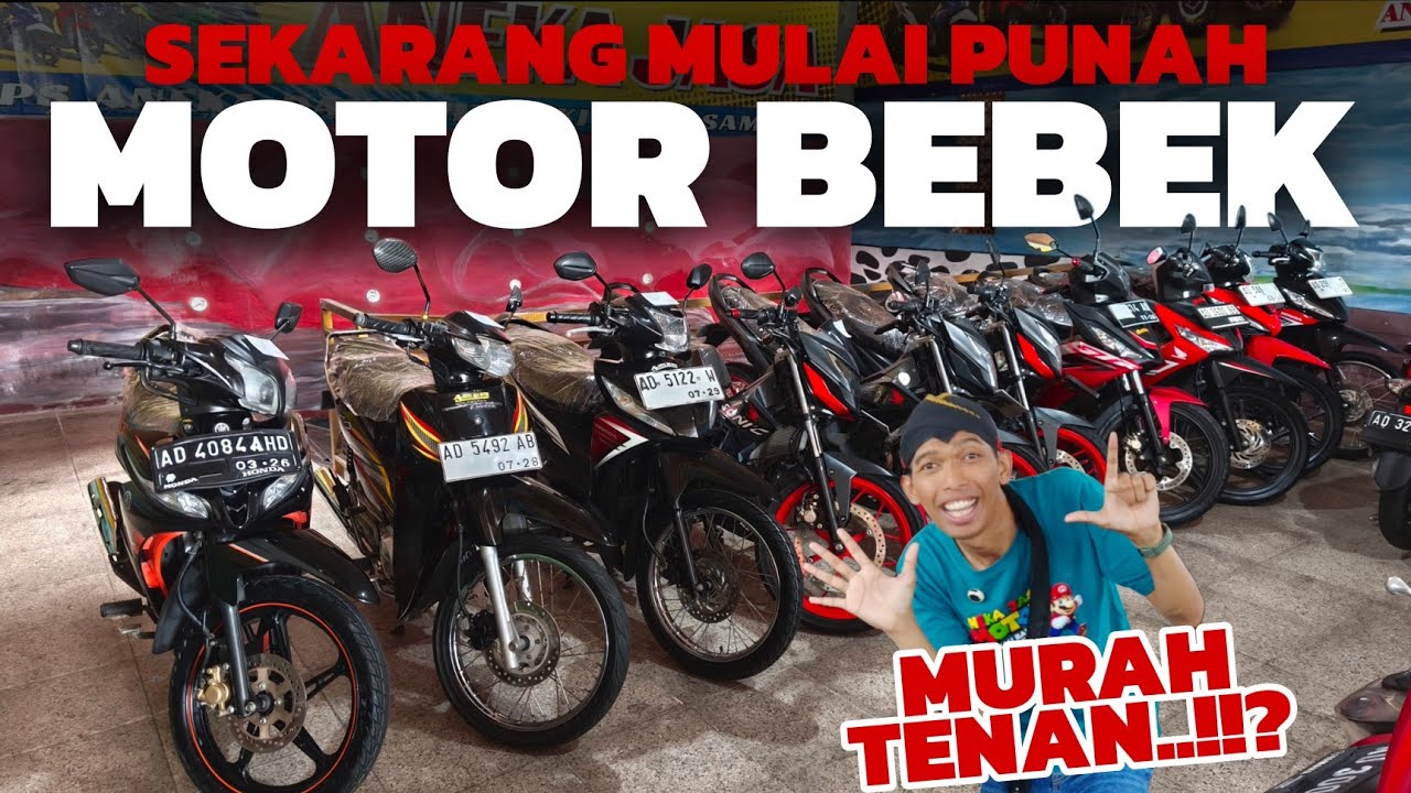 MOTOR BEBEK MULAI PUNAH!? SEKARANG SEGINI HARGA BEKASNYA - motor bekas murah - ANEKA JASA MOTOR 