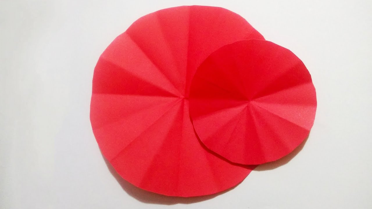 How to cut perfect circle with paper|| Simple way to make circle||. Easy paper craft ideas...