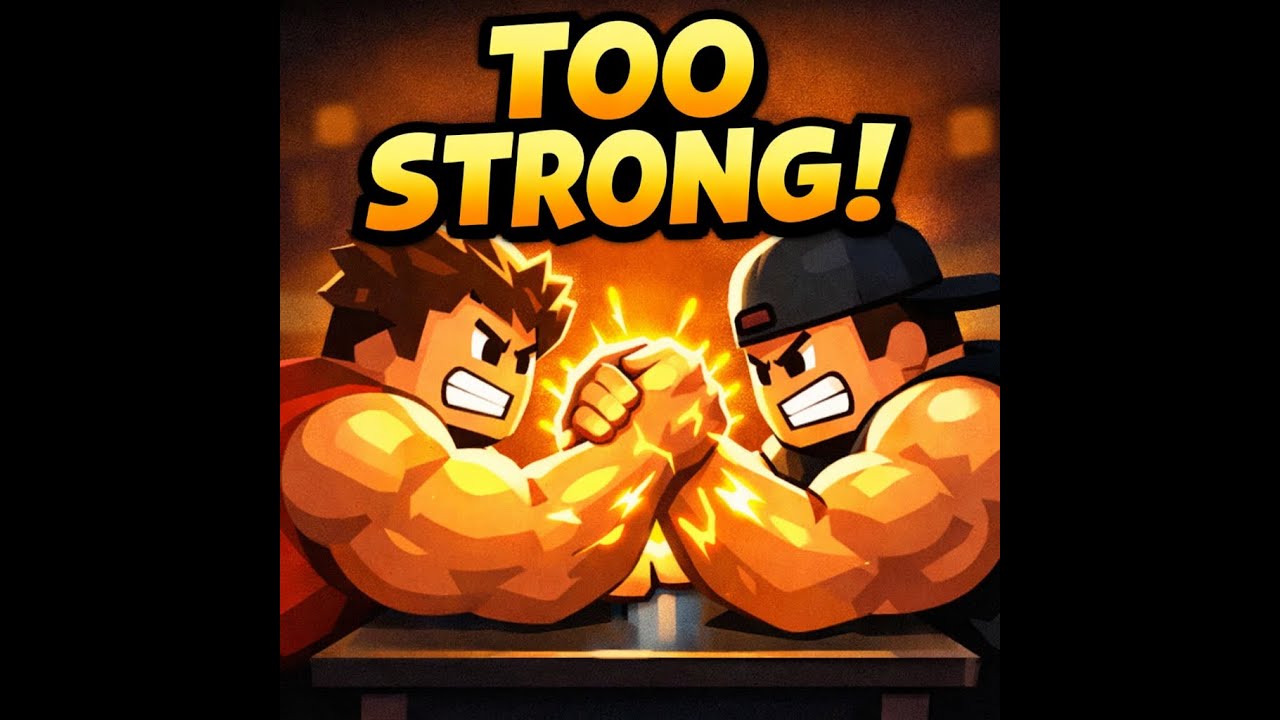 I Maxed Strength in half an Hour! Arm Wrestle Simulator (Roblox) #roblox #games #gameplay #gaming