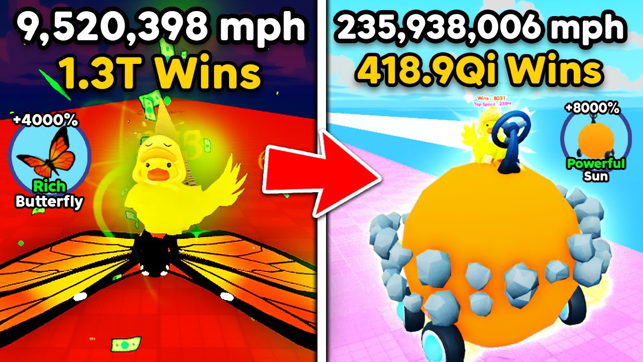 Я купил САМЫЙ БЫСТРЫЙ Speedy Sun Car и установил НОВЫЙ РЕКОРД СКОРОСТИ в Race Clicker! (Roblox)