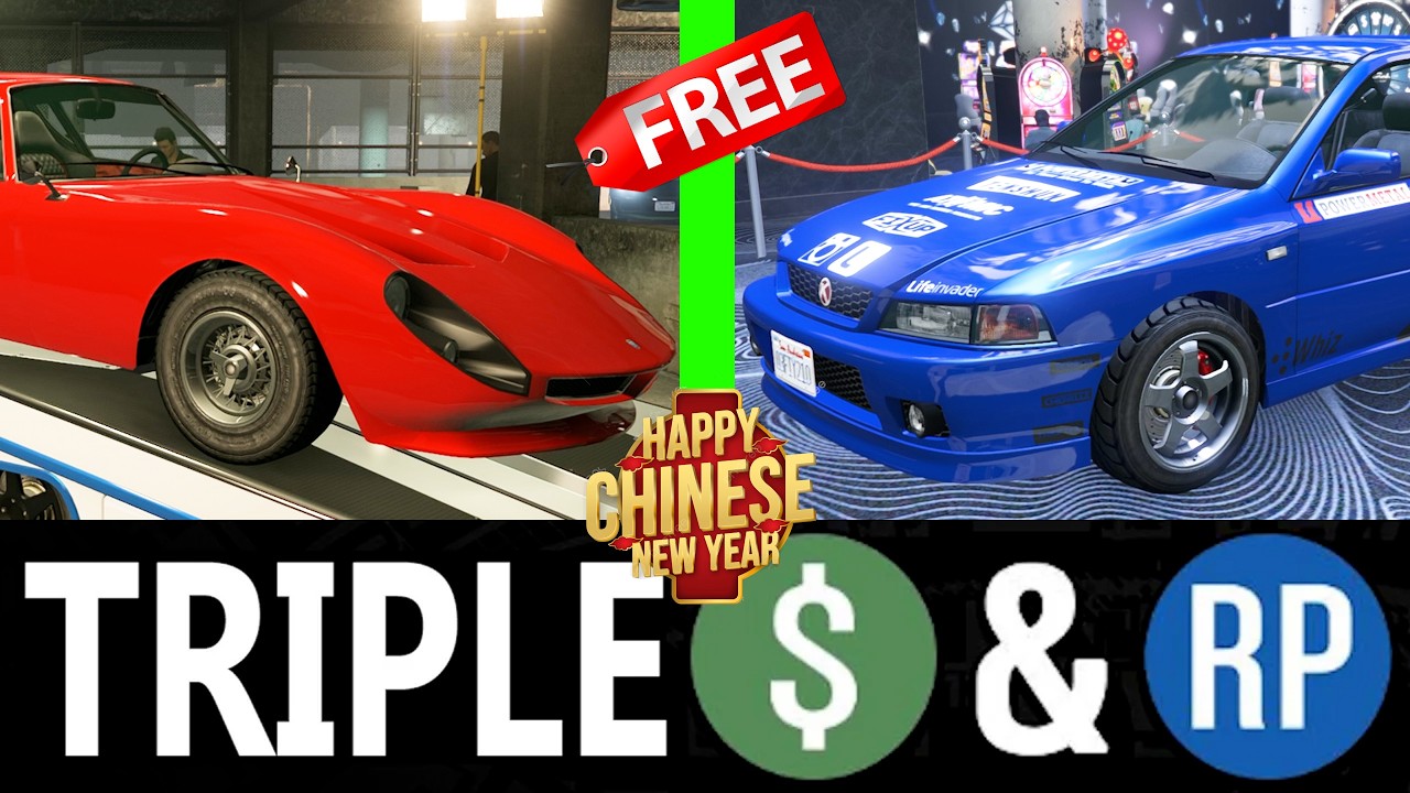 GTA 5 - LUNAR NEW YEAR EVENT & TRIPLE MONEY! - Event Week | Discounts & More!
