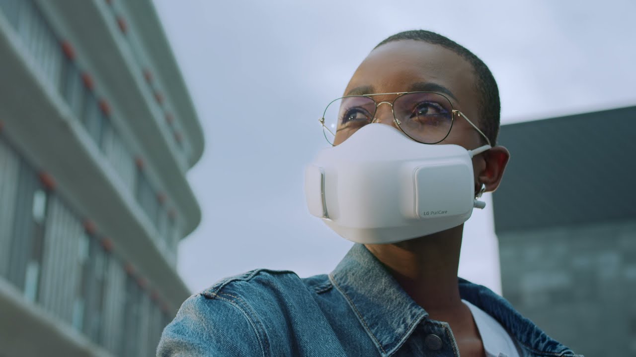 LG Puricare&trade; маска - очиститель воздуха
