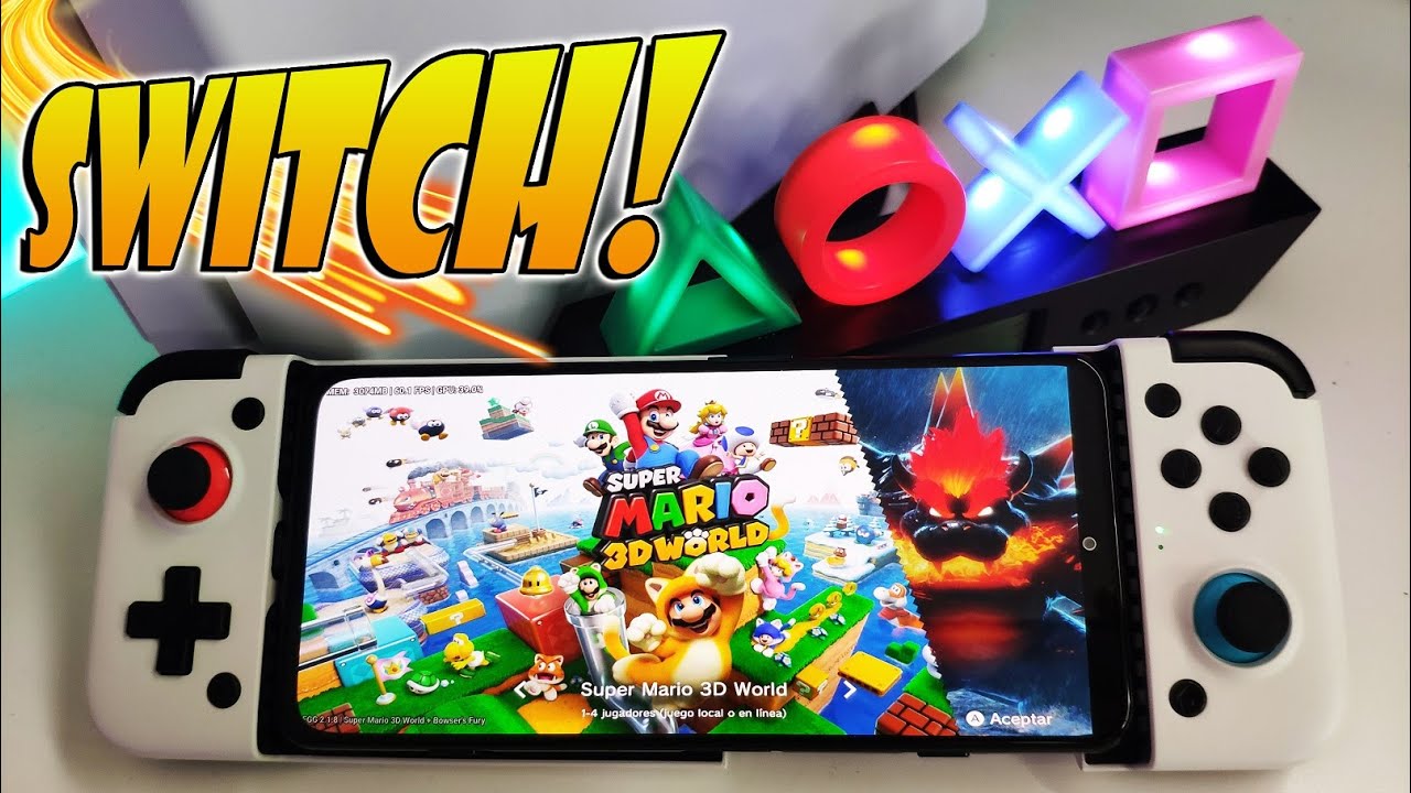Con esto puedes jugar SWITCH en tu Móvil y MUCHO MAS! - GameSIR X2 TYPE C - Español