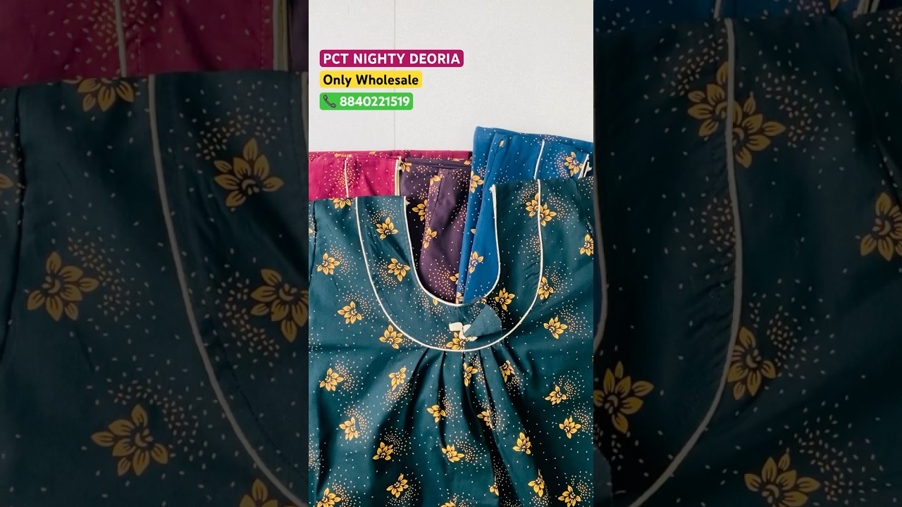 Cheapest cotton nighty design | Cotton nighty design | 100% cotton nighty |#nighty #cottonnighties