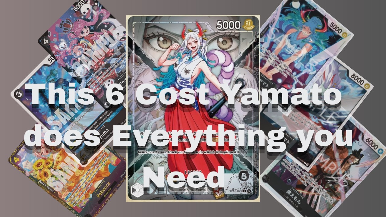 Black YAMATO op16 Guide Does she need more Support ?