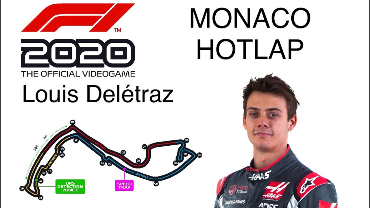 F2 2020 Hotlap: Monaco with Louis Del&eacute;traz