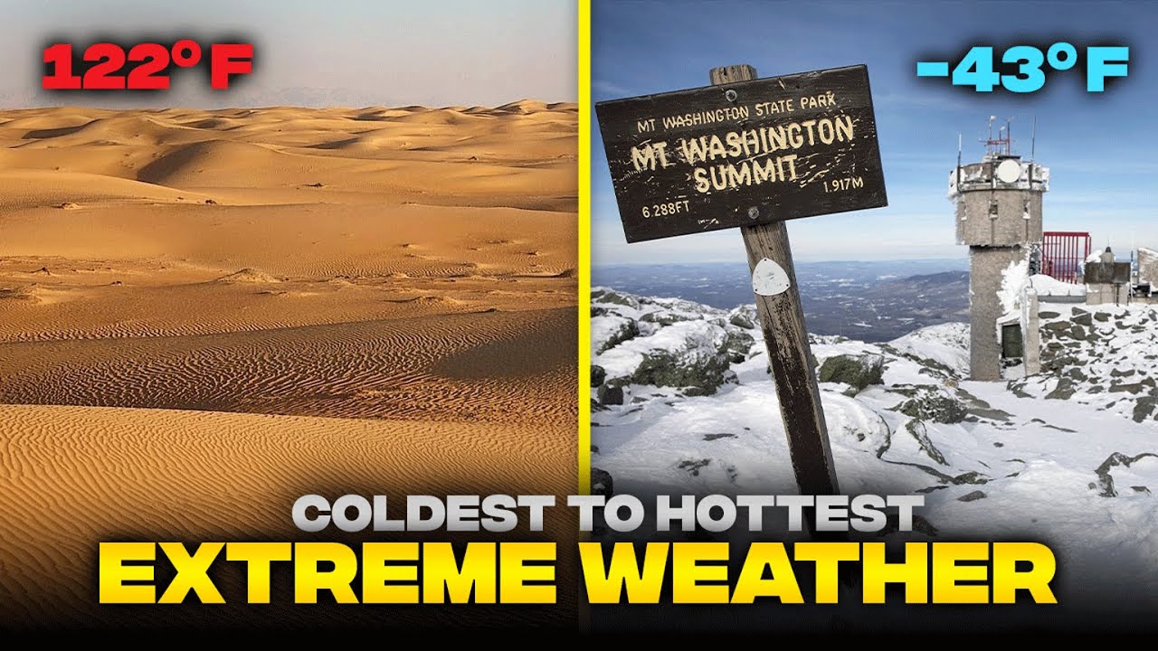 12 Places on Earth with the Most Extreme Weather Conditions